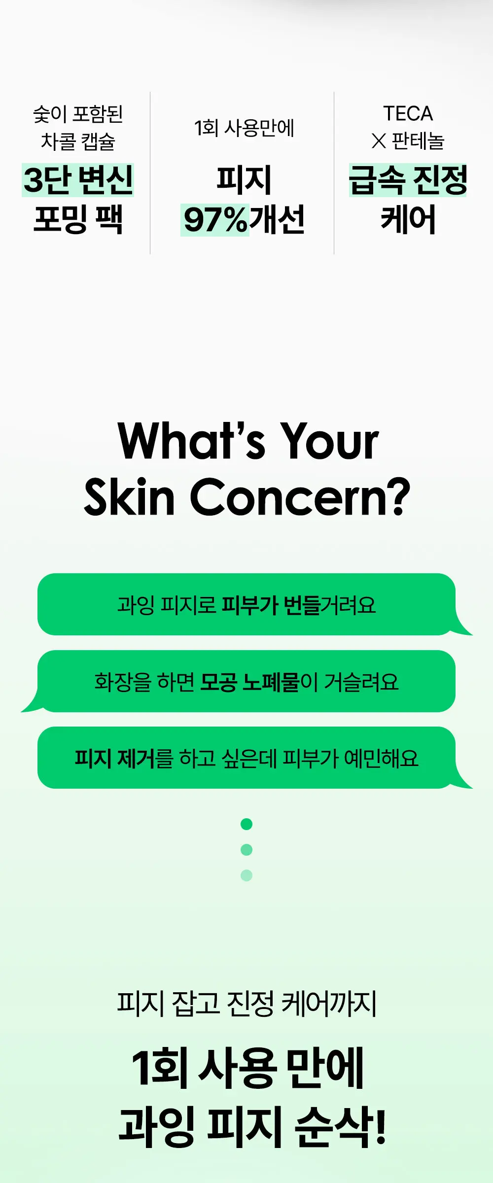 Snp Sebum Clear-Up Foaming Mask TECA x Panthenol Calming 100ml Detail