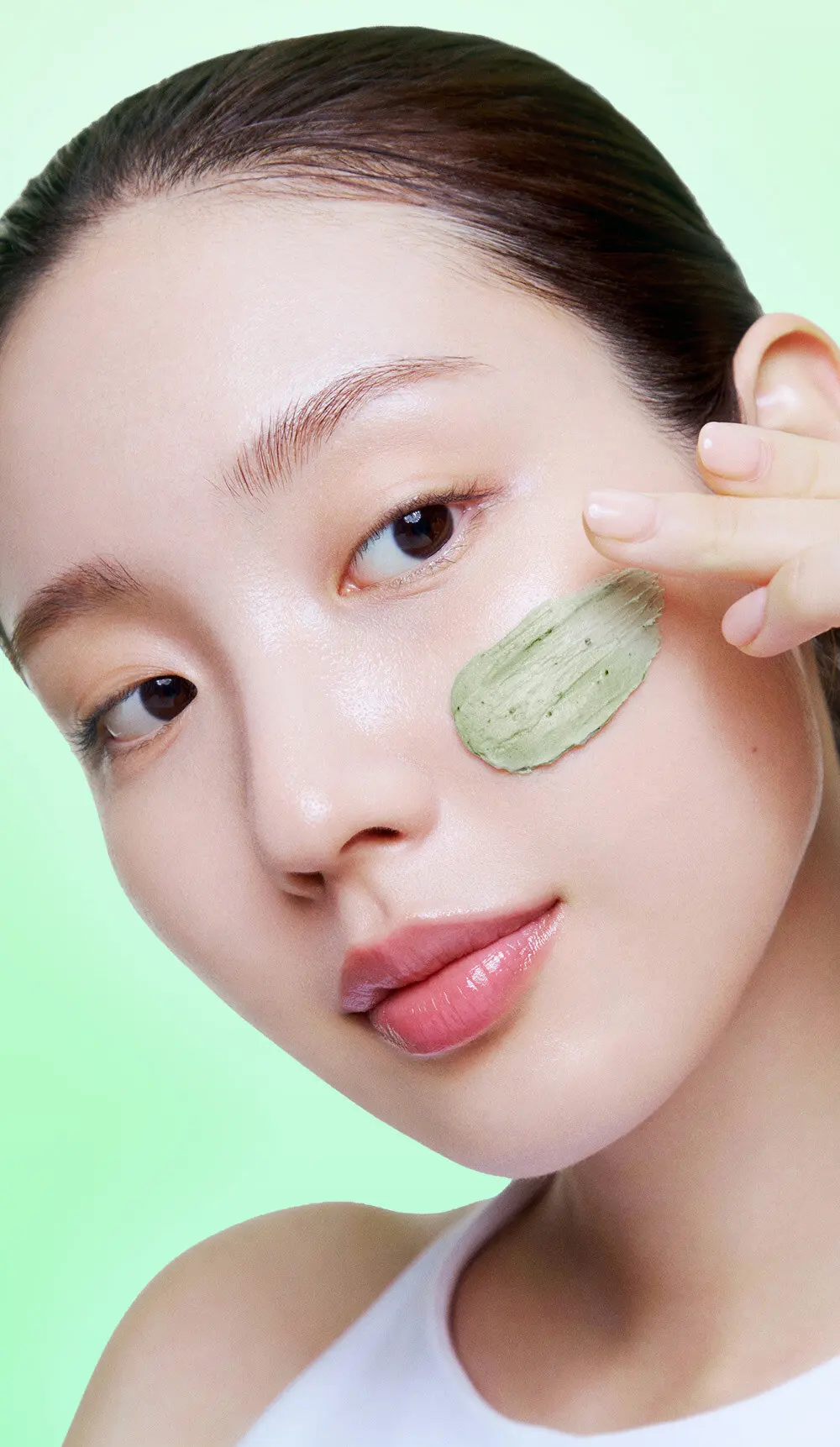 Snp Sebum Clear-Up Foaming Mask TECA x Panthenol Calming 100ml Detail
