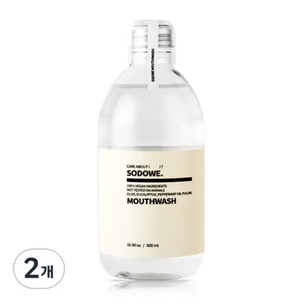 SODOWE. Oil-Pulling Mouthwash 500ml 2-pack