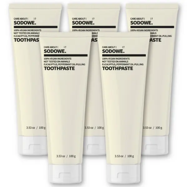 SODOWE Oil Pulling Toothpaste 100g*5pack