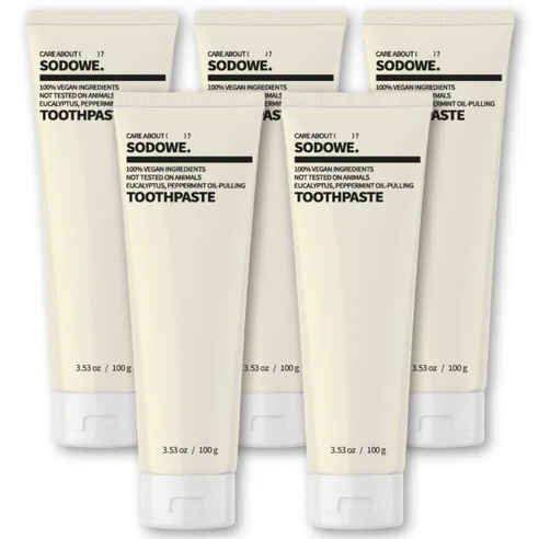 SODOWE Oil Pulling Toothpaste 100g*5pack