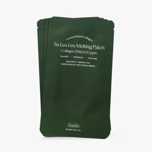 Suelo Freeze-Dried Collagen Leu Leu Melting Patch 4 Patches