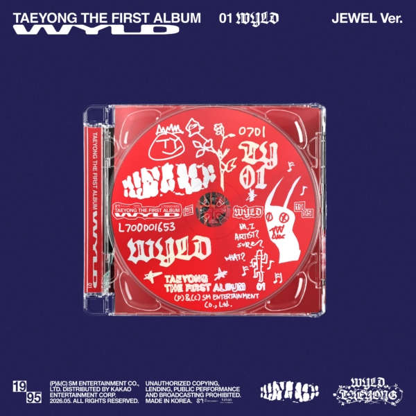 TAEYONG The First Album WYLD Jewel Case Ver.