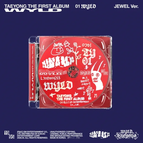 TAEYONG The First Album WYLD Jewel Case Ver.