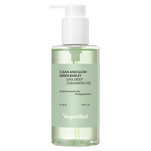 Veganifect Clean and Glow Green Barley LHA Deep Cleansing Oil 205ml