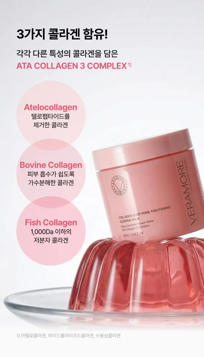 VERAMORE Collagen Shot Pore Tightening Sleeping Pack 90ml Detail