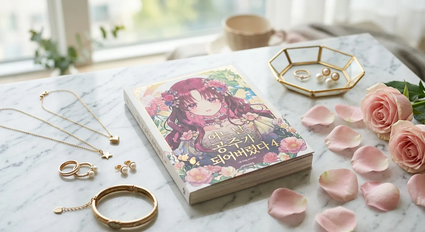 Who Made Me a Princess Manhwa Book Vol 4 Korean Ver Guide