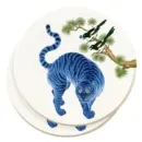 Yellowday Traditional Diatomite Coaster 2P Set - Korean Tea Coaster