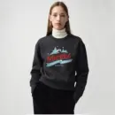 MARITHÉ FRANÇOIS GIRBAUD W Winter Chalet Crop Brushed Sweatshirt