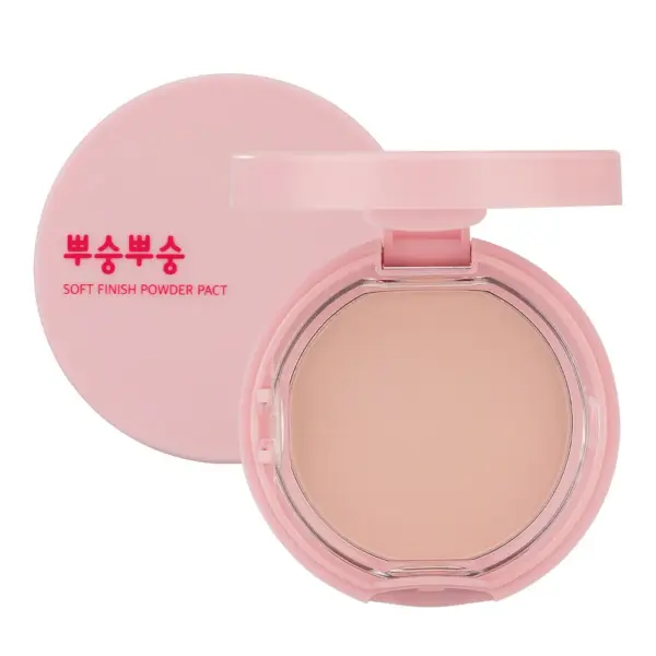 Mefactory SOFT FINISH POWDER PACT 9g Pink