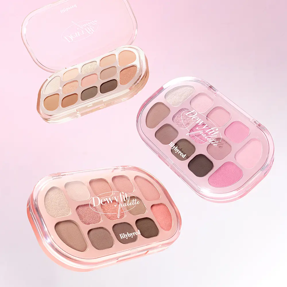 lilybyred Dewy Fit Palette - 13Color Multi-Use Eyeshadow Palette