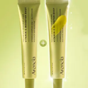 Arencia Vitamin C Booster Shot 30ml+30ml - Face and Eye Cream Moisturizer