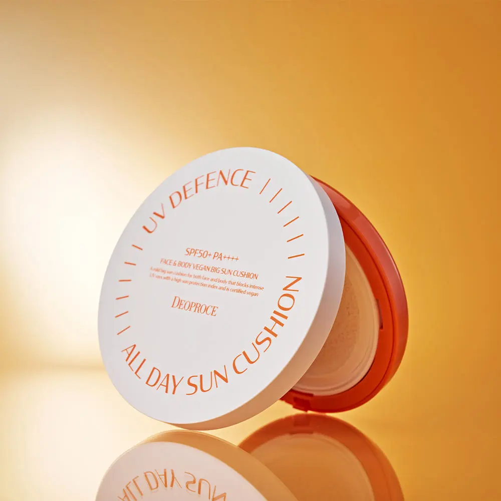 DEOPROCE UV Defence All Day Sun Cushion SPF50+ PA++++ 25g