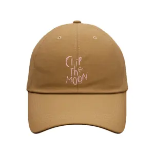 CLIP THE MOON Scribble Cap Mustard