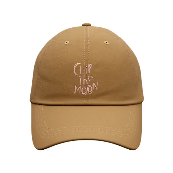CLIP THE MOON Scribble Cap Mustard