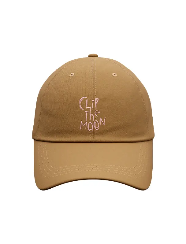 CLIP THE MOON Scribble Cap Mustard