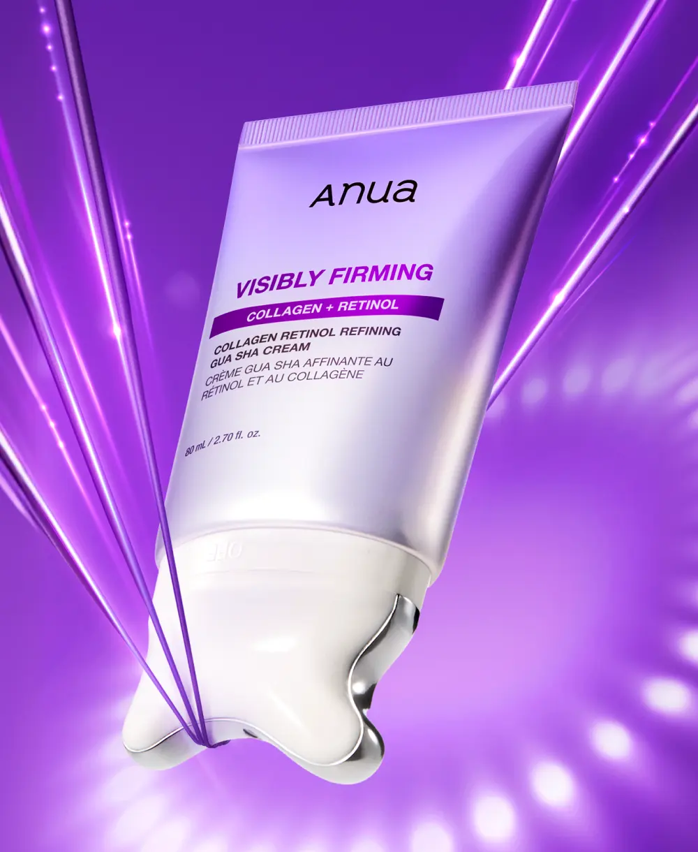 anua Collagen Retinol Refining Gua Sha Cream 80mL