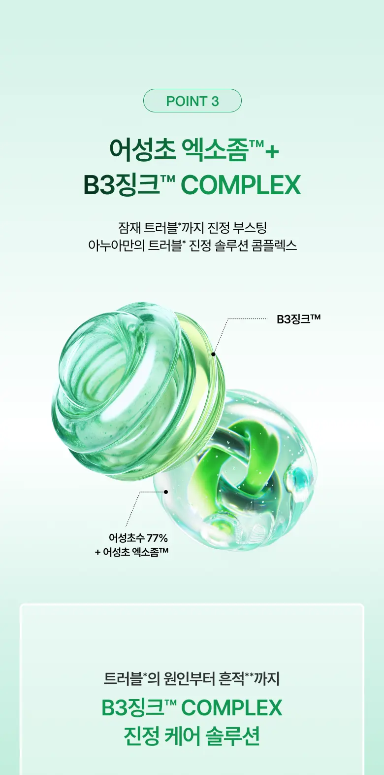 Anua Heartleaf 77 B3Zinc Soothing Cream 80 mL Detail