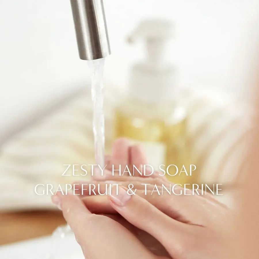 AROMATICA Zesty Hand Soap Grapefruit & Tangerine 300ml Detail