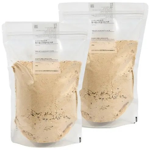 The Young Miller Steamed & Roasted 100% Korean Whole Grain Cereal Misugaru Powder 500g*2 Pack
