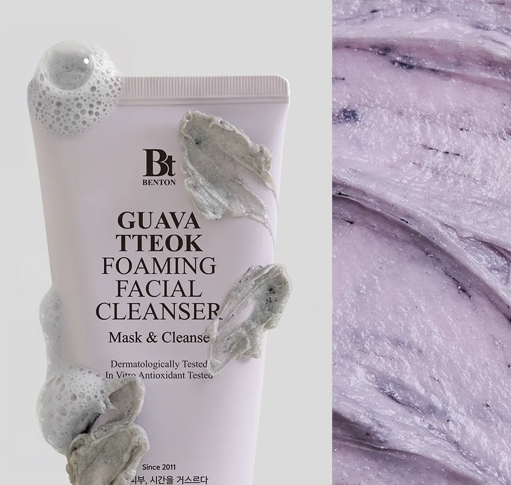 Benton Guava Tteok Foaming Facial Cleanser 120mL Detail