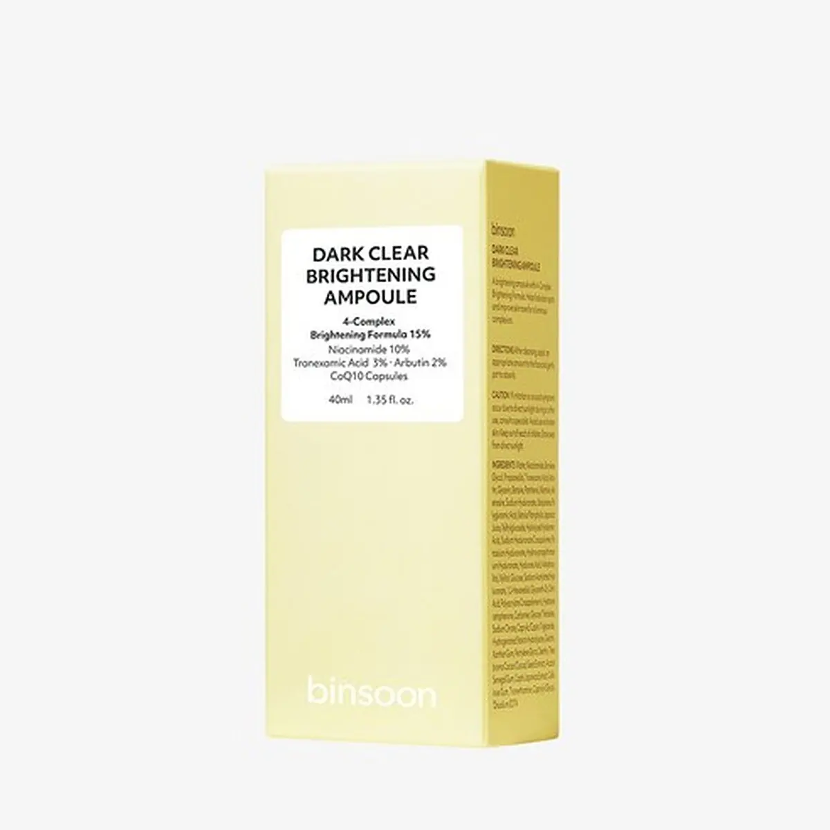 binsoon Dark Clear Brightening Ampoule 40ml