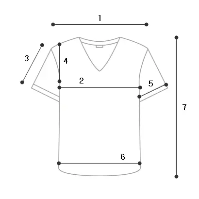 ByTheR Korean Flag V-Neck Mesh Short-Sleeve T-Shirt Red Detail