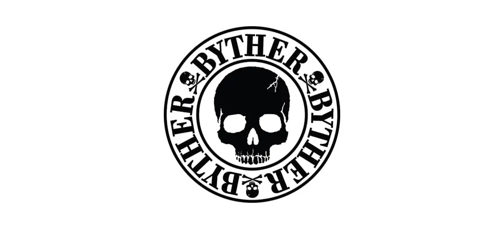 ByTheR Rough Painting Black Korean Flag Cut-Off Sleeveless Hoodie White Detail