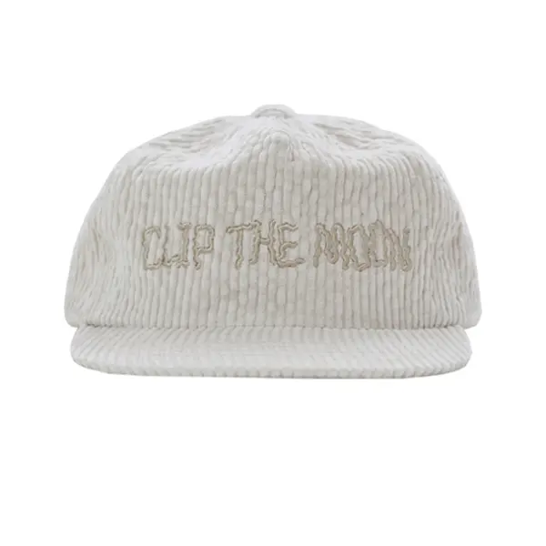CLIP THE MOON Milkshake Moon Surface Cap - Sand Beige