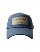 CLIP THE MOON Paper Label Cap Blue
