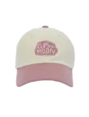 CLIP THE MOON Rock Cap Two Tone Pink