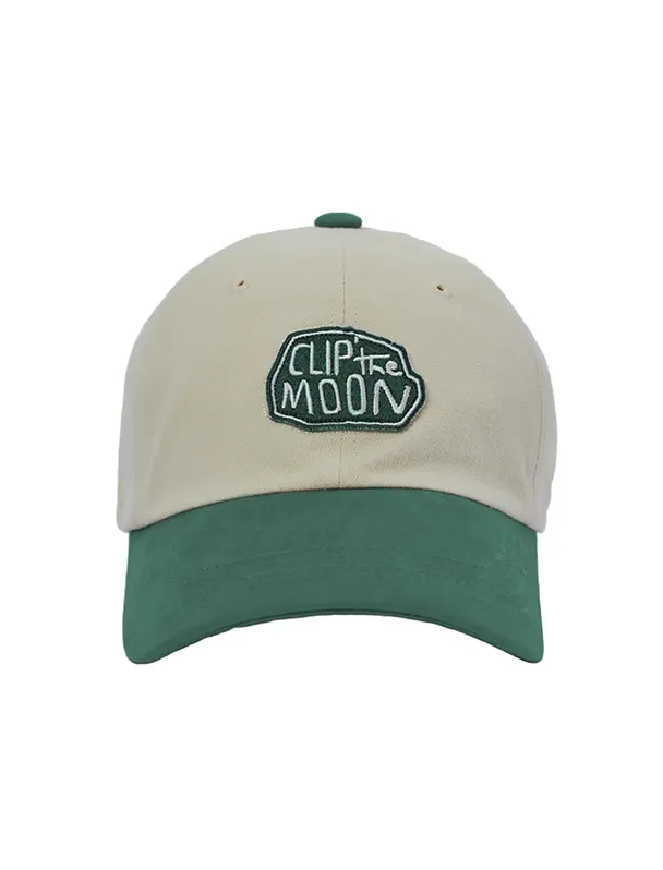 CLIP THE MOON Rock Cap Two Tone Green