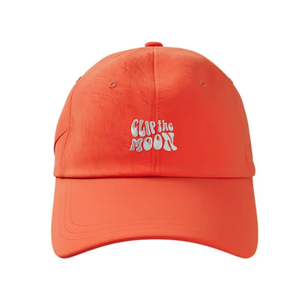 CLIP THE MOON Water Drop Glasses Pocket Cap Orange