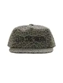 CLIP THE MOON Wild Shadow Leopard Cap - Muted Khaki