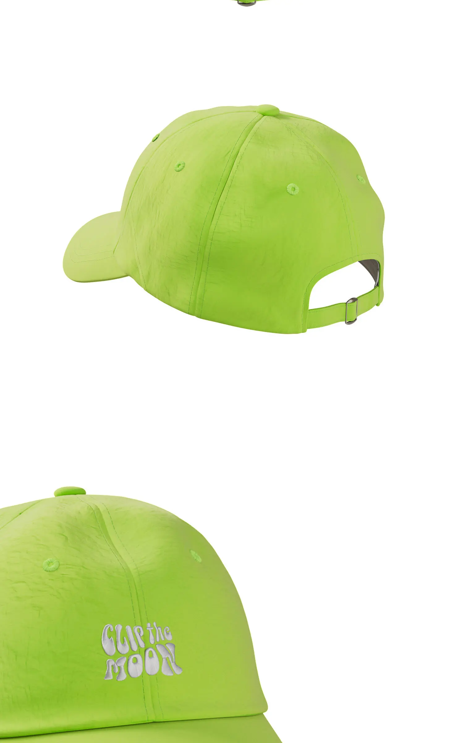 ClipTheMoon Water Drop Glasses Pocket Cap Neon Detail