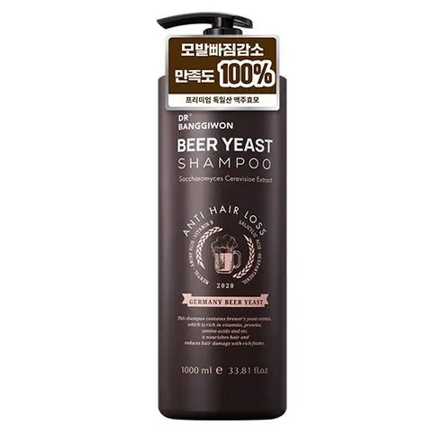 Dr. Banggiwon Beer Yeast Anti Hair Loss Shampoo 1000ml