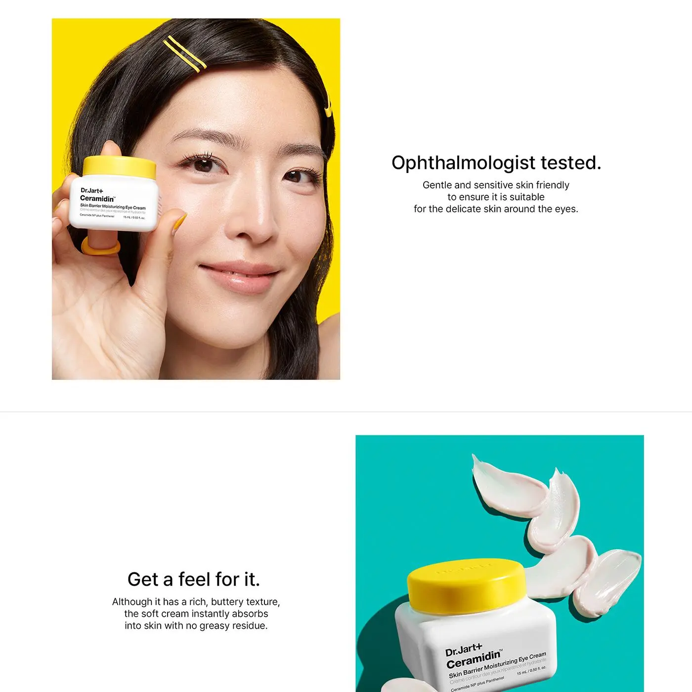 Dr.Jart+ Ceramidin Skin Barrier Moisturizing Eye Cream 15ml Detail