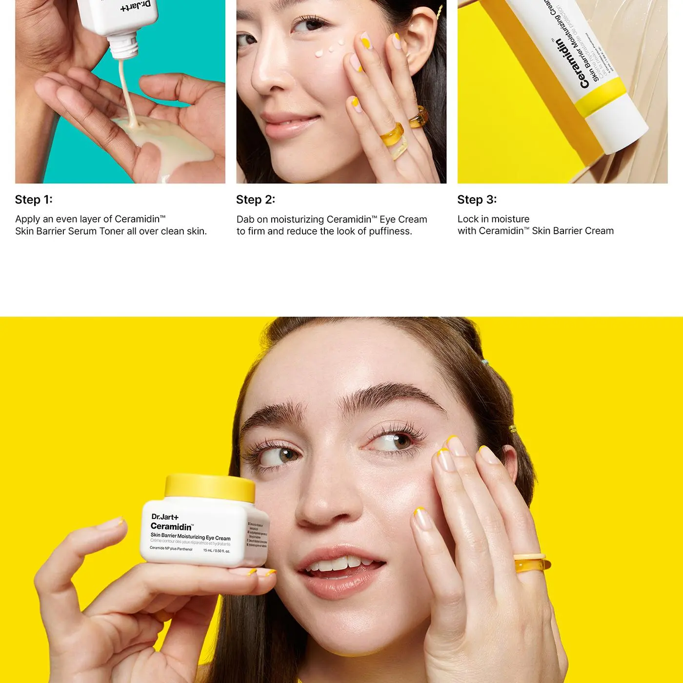 Dr.Jart+ Ceramidin Skin Barrier Moisturizing Eye Cream 15ml Detail