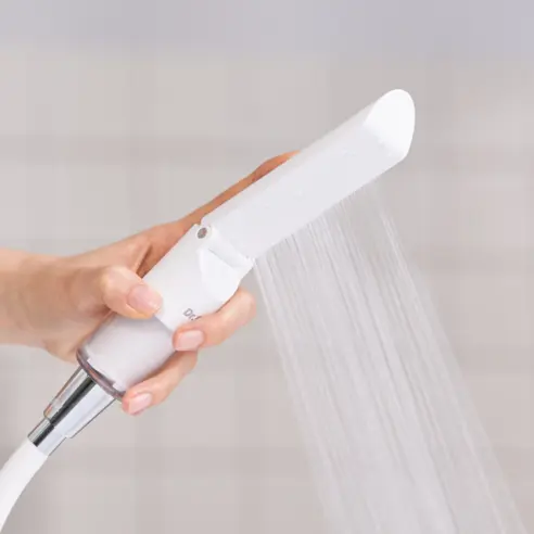 Dr.Piel Travel Shower Head Pure White (Ultra Slim 3.8cm)