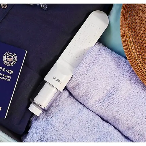 Dr.Piel Travel Shower Head Pure White (Ultra Slim 3.8cm)