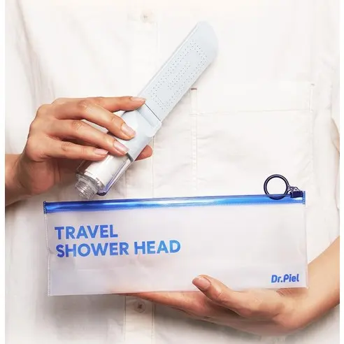 Dr.Piel Travel Shower Head Pure White (Ultra Slim 3.8cm)