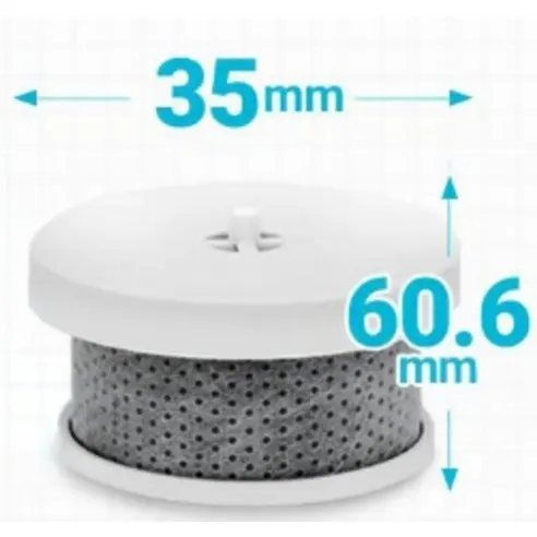 Dr.Piel Wide Shower Head Refill Filters Set (1st Sedimentx6 + ACF 2st Filtersx2 )