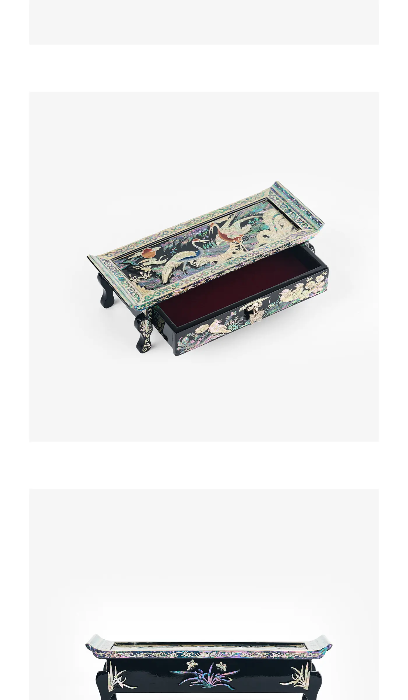 Dure Craft Hoseok Songhakmun Pen Box Detail