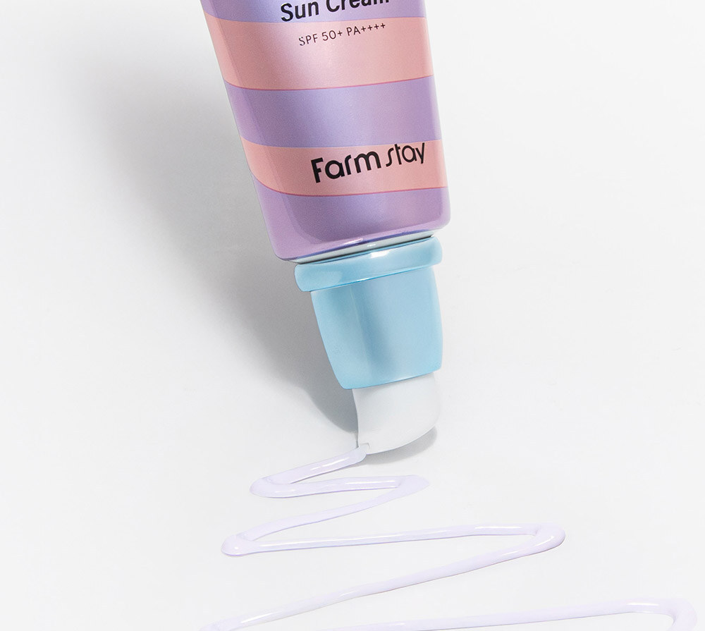 Farmstay Lavender Essence Tone-Up Sun Cream SPF50+ PA++++ 60g Detail