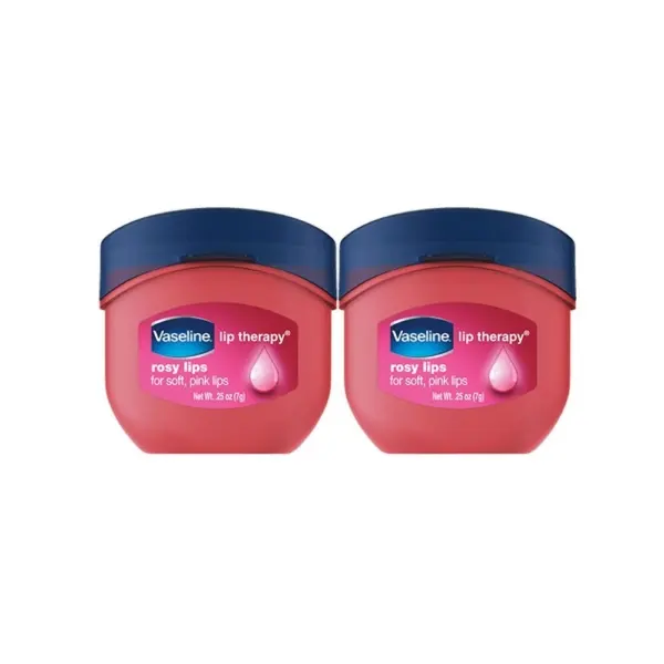 Vaseline Lip Therapy Rosy Lips 0.25 oz 7g x 2ea