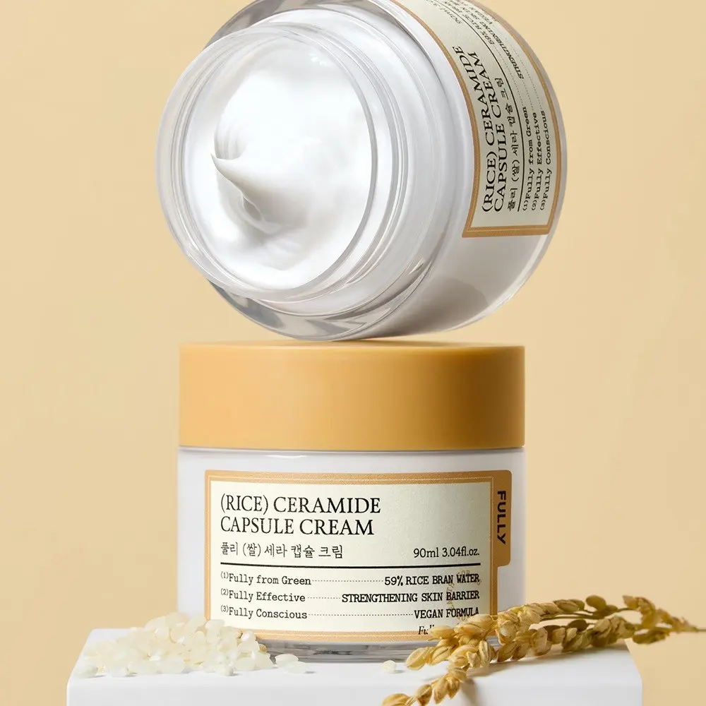 FULLY (Rice) Ceramide Capsule Cream Moisture Barrier Cream 90ml
