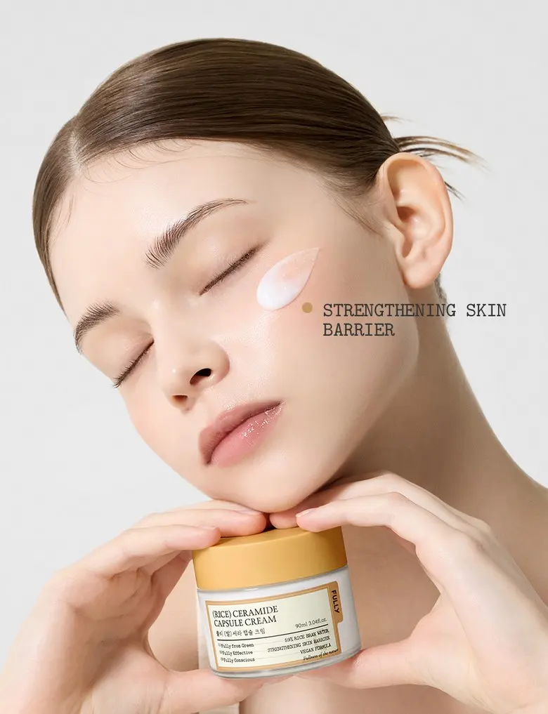 FULLY (Rice) Ceramide Capsule Cream Moisture Barrier Cream 90ml Detail
