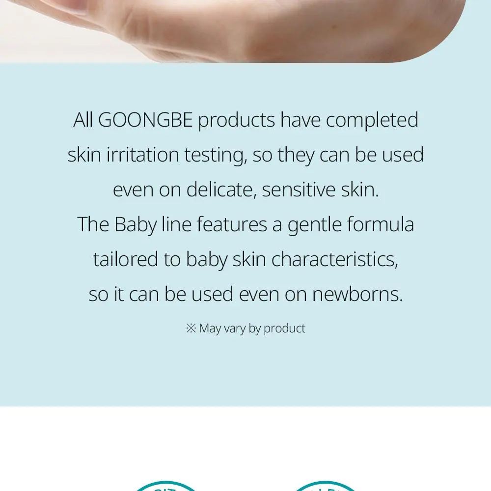 GOONGBE Baby Creamy Soap 90g Detail