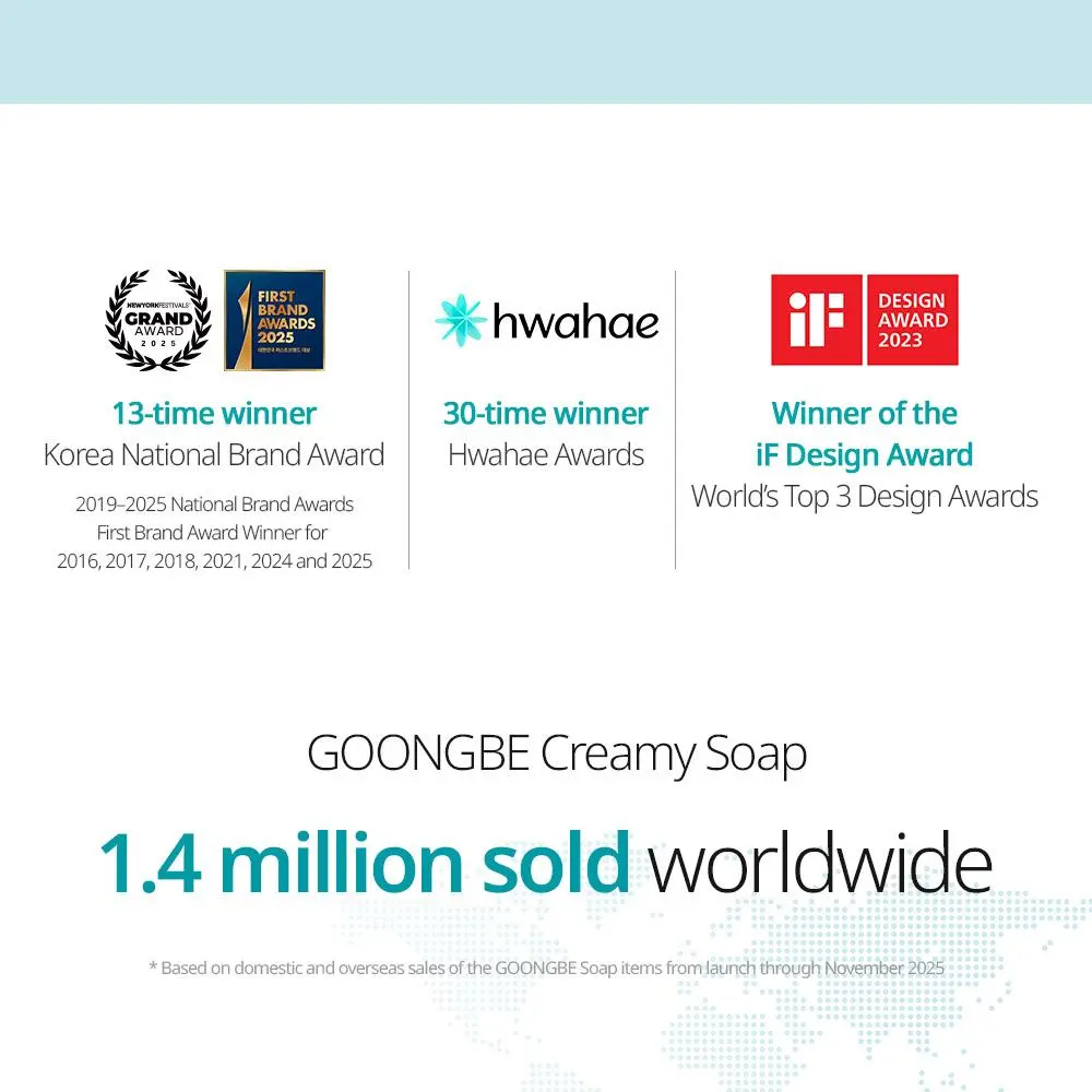 GOONGBE Baby Creamy Soap 90g Detail