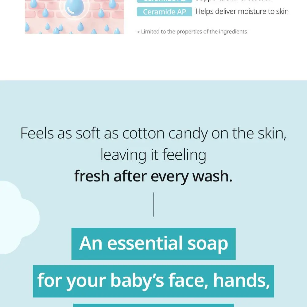 GOONGBE Baby Creamy Soap 90g Detail